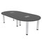 Skutchi Designs 45 in W, 96 in L, 29 in H, Engineered Wood Top, Grey H-RAC-4693-PT-AN-EL - alternate 1